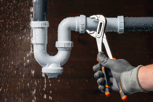 Professional Sewer Line Repair technician working in Haslett, MI